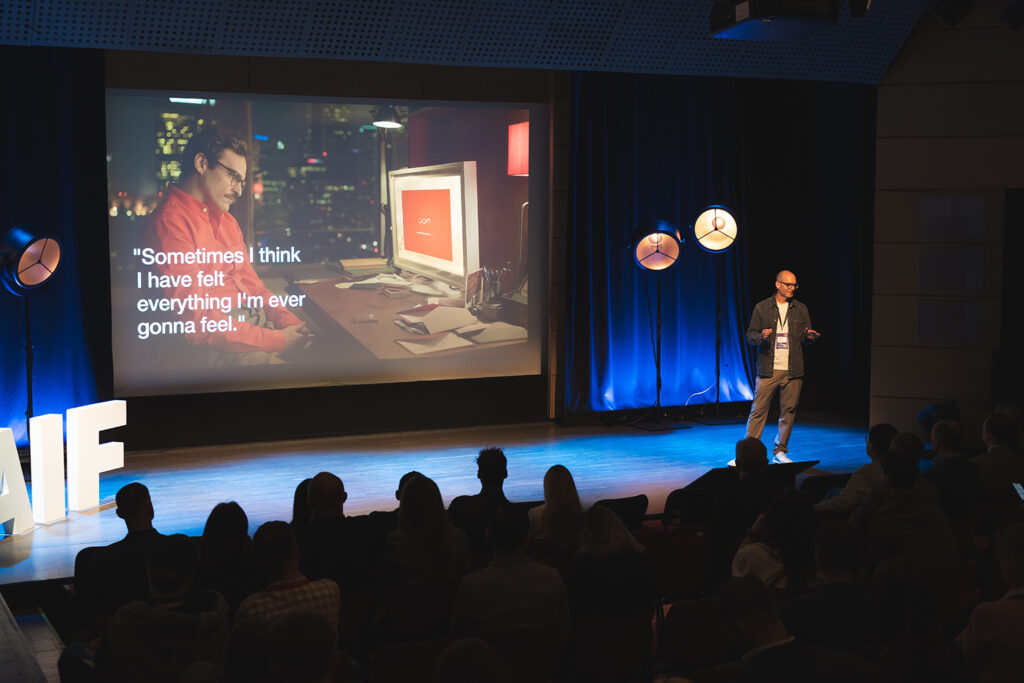 AIF25 keynote - Inclusive by Intelligence by Daniel de la Fuente from George Labs