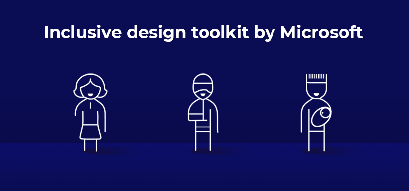 Inclusive design toolkit by Microsoft - digital accessibility