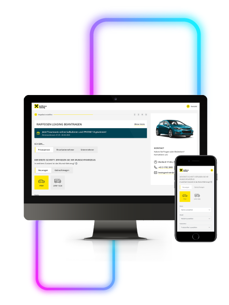 UX/UI Analyse & Audit für die Raiffeisen Leasing GmbH