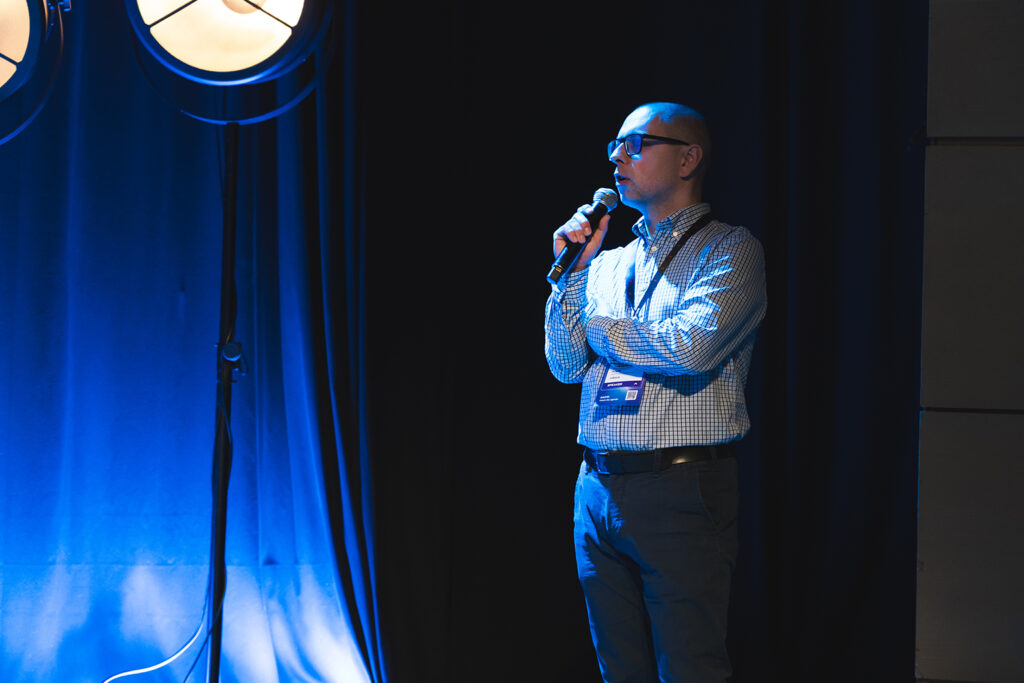 AIF25 Jarosław Ścigała during Remote, Digital, Succesful presentation